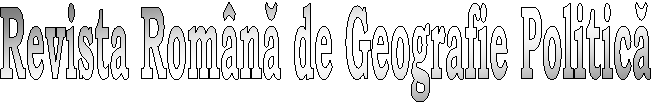 Revista Rom�nă de Geografie Politică
